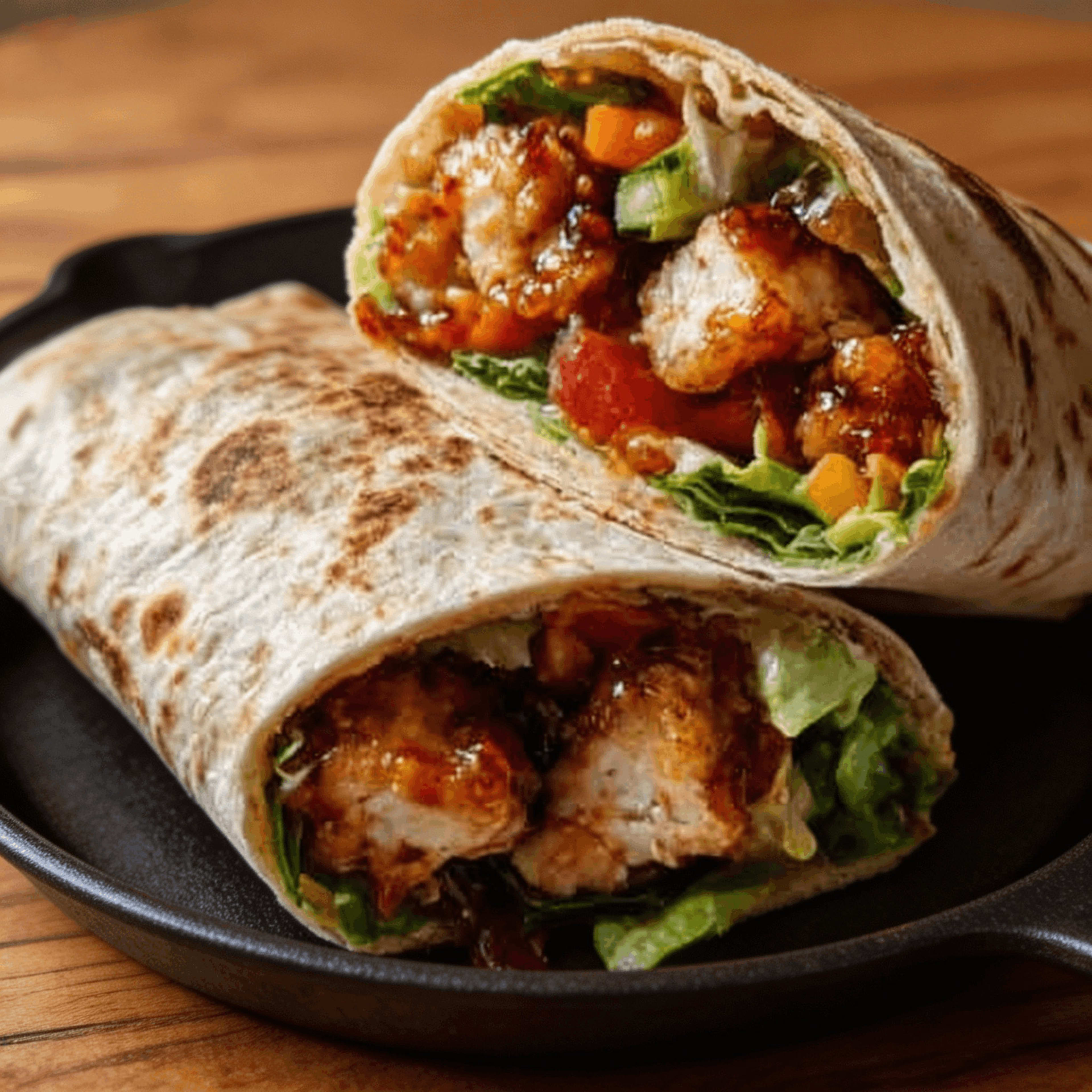 Chilli Chicken Kati (Wrap)