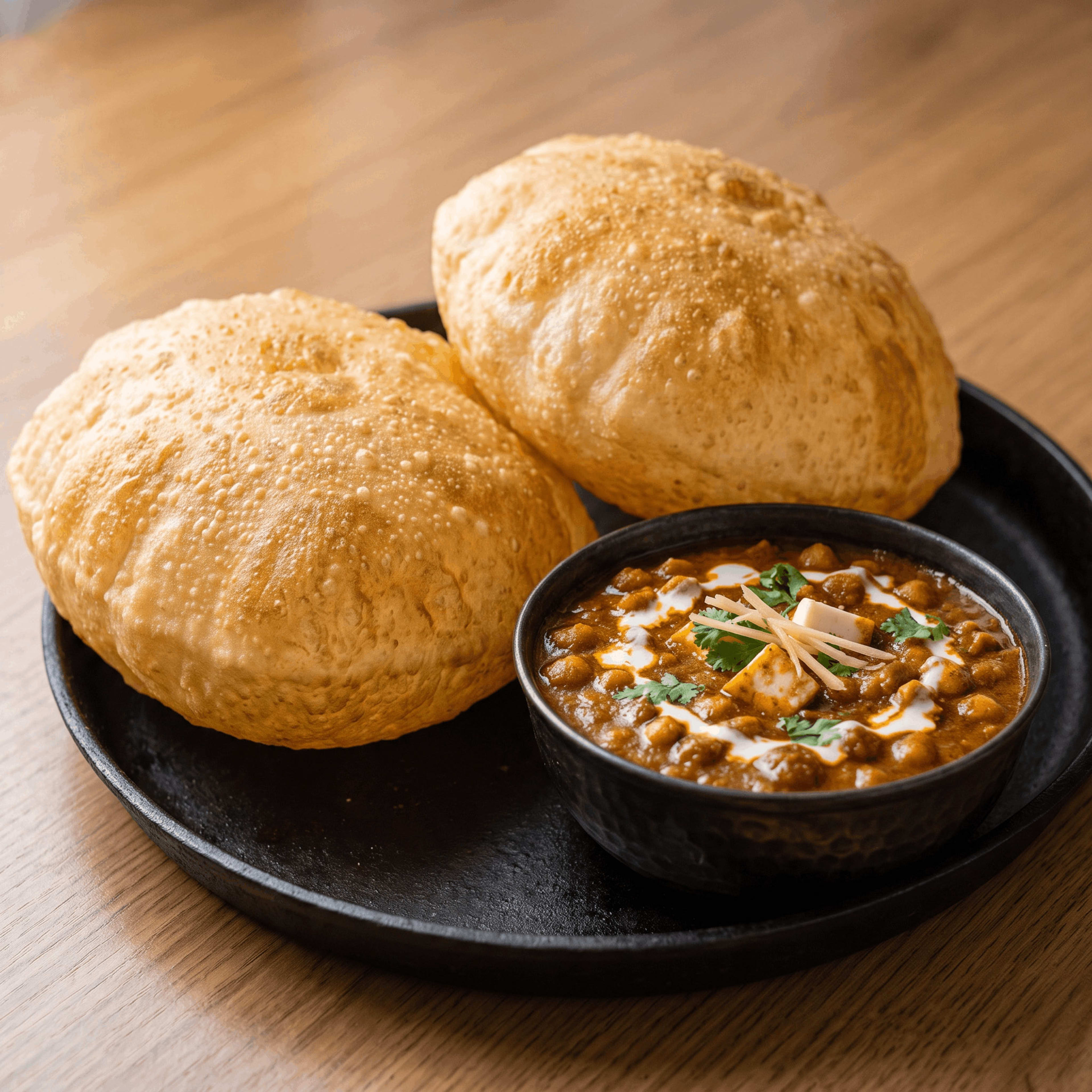 Chole Bature (2 pcs)