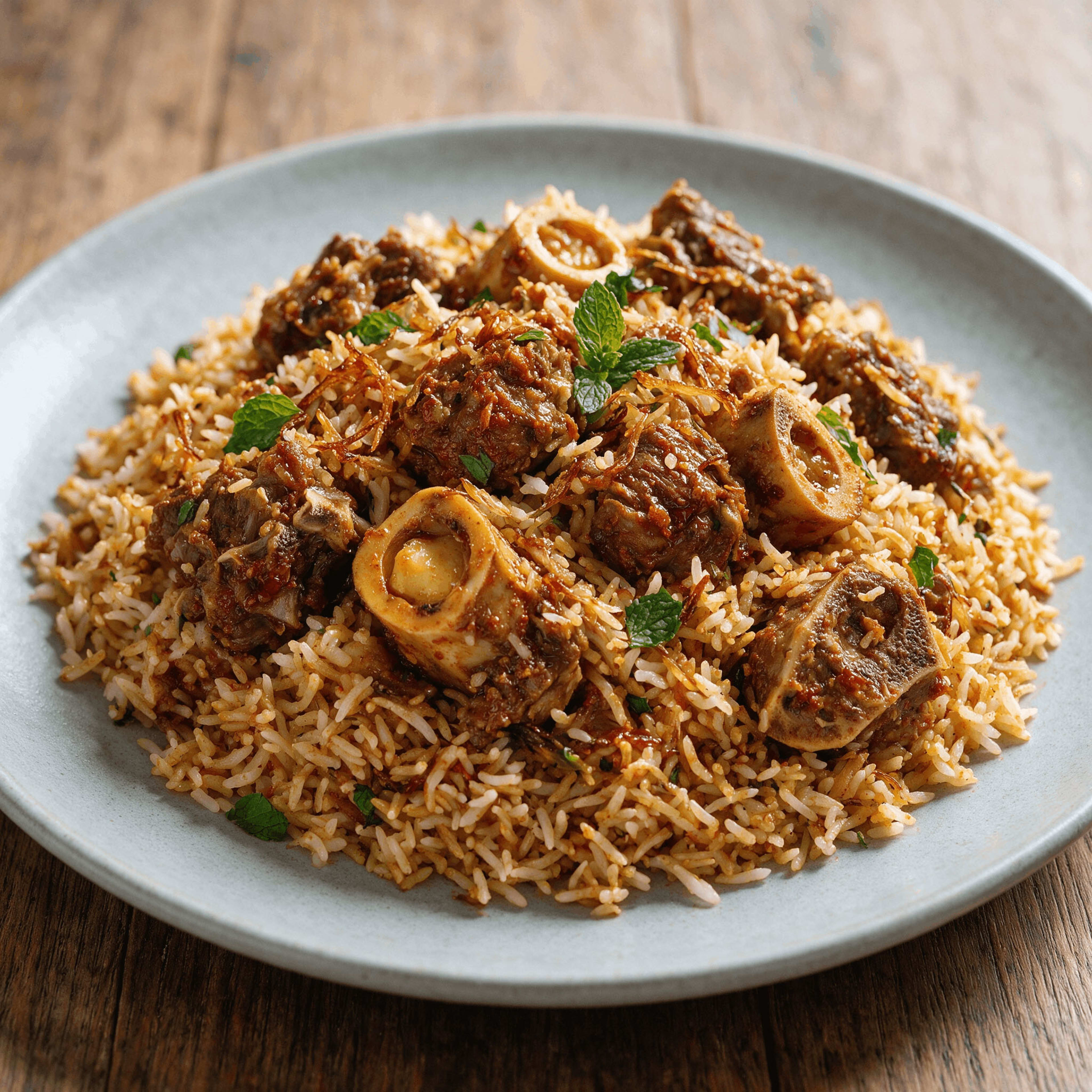 Avakai Goat Biryani