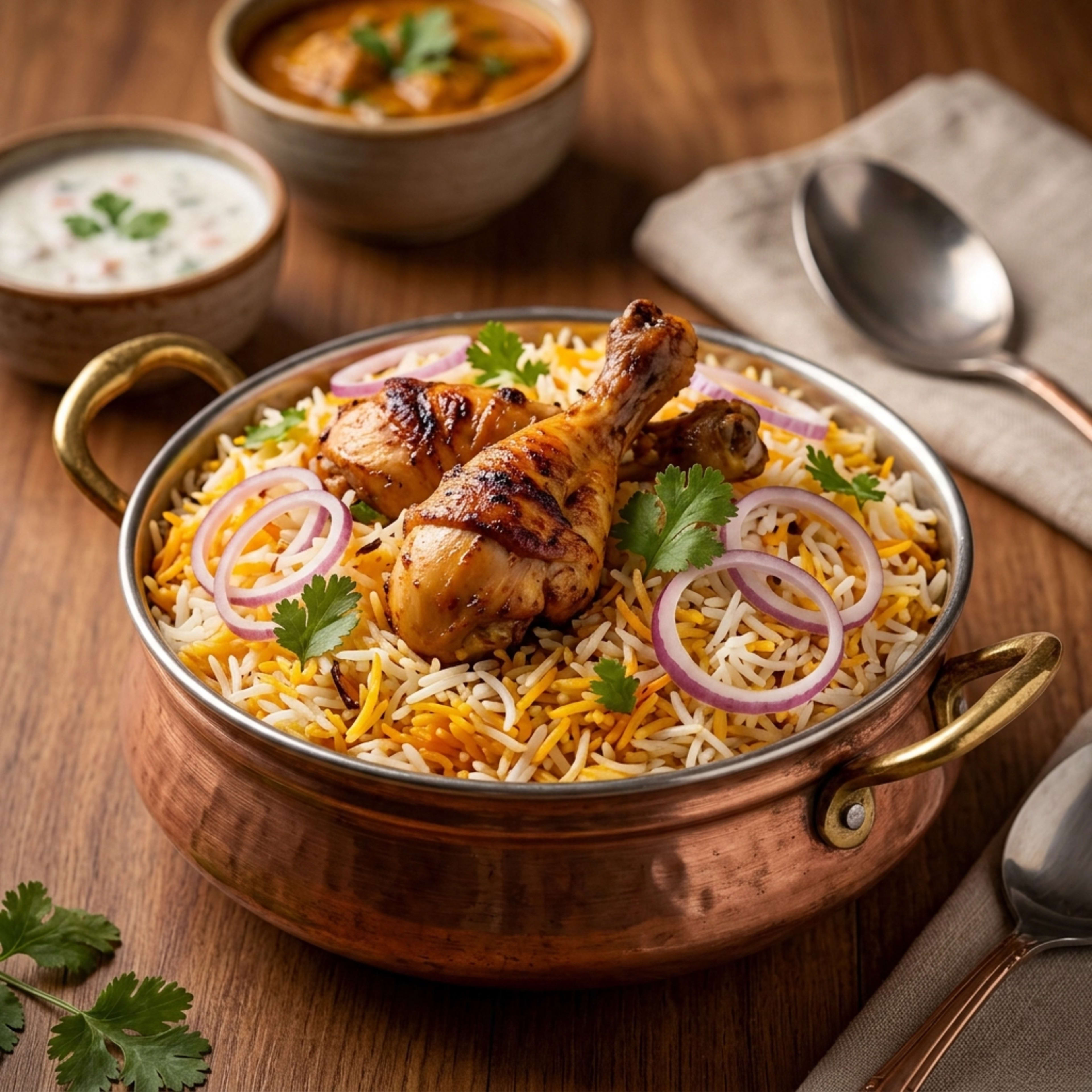 Hyderabadi Chicken Biryani (Weekend Special)