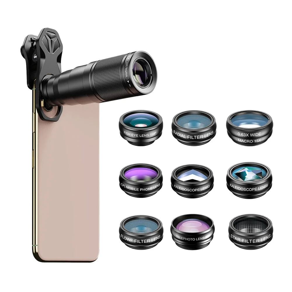 Apexel 22X 10 in 1 Phone Lens