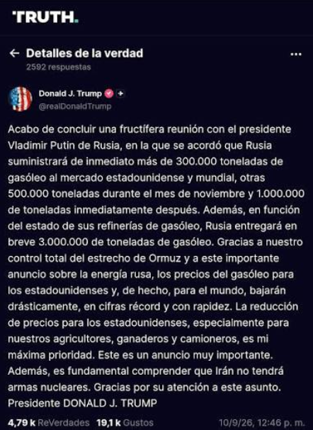 LA SANCIÓN SE SUSPENDE, LA REFINERÍA NO SE REPARA