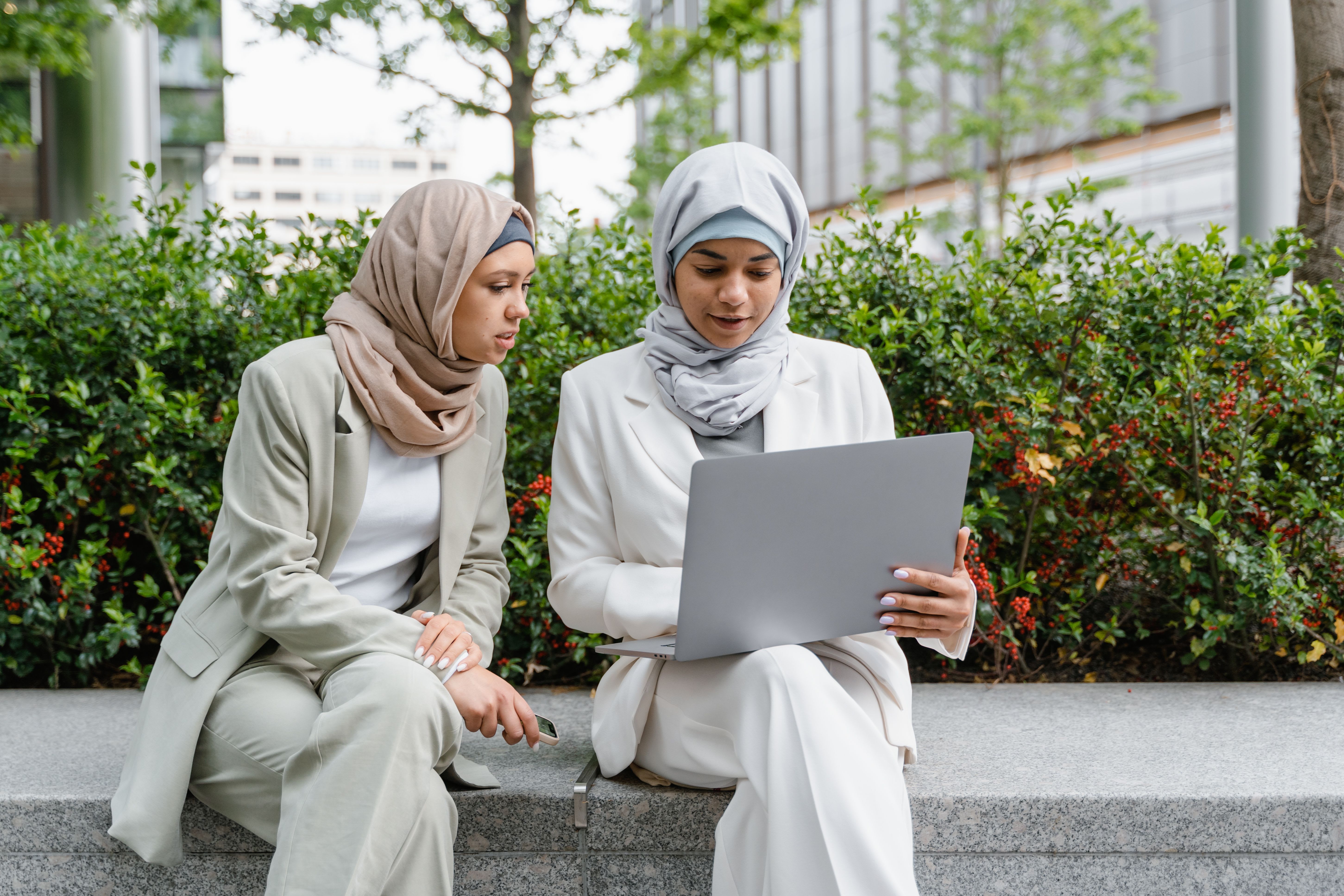 Muslim single using a matrimonial app to search for a spouse through a faith-centered and intentional matchmaking process.