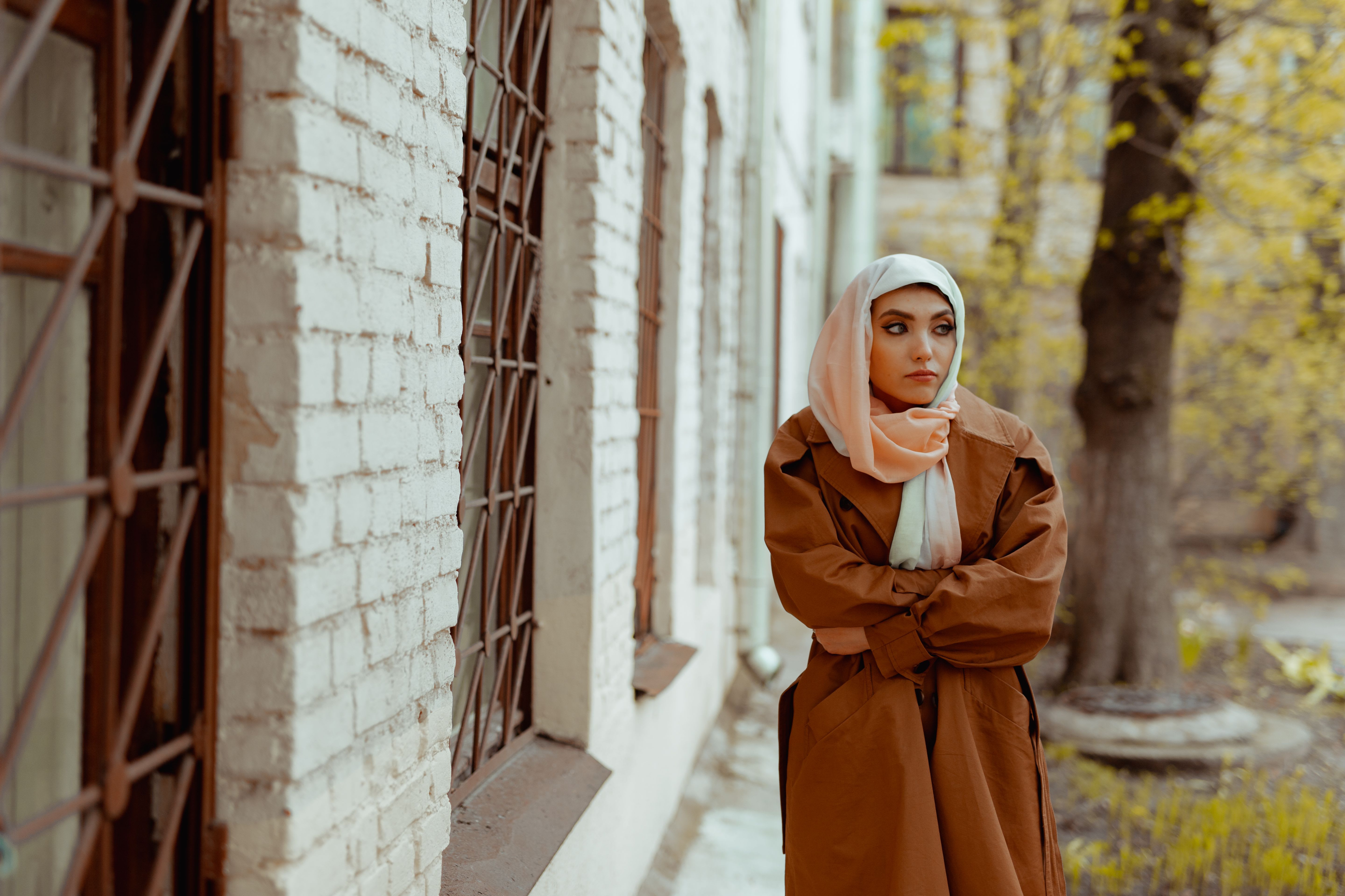 Muslim single reflecting peacefully on marriage, faith, and personal life choices without pressure from society or family.