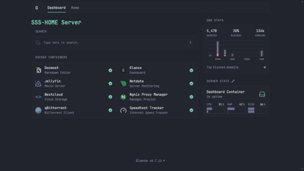 Saai Syvendra | Home Server