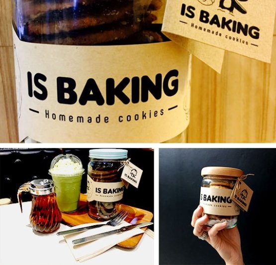 Isbaking cookies menu