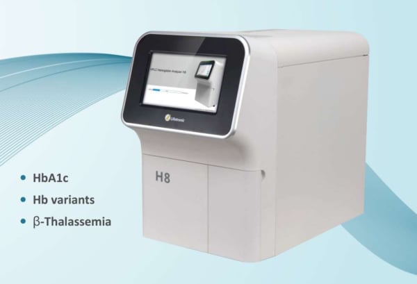H8 Hemoglobin HbA1c / Thalassemia Analyzer (HPLC)