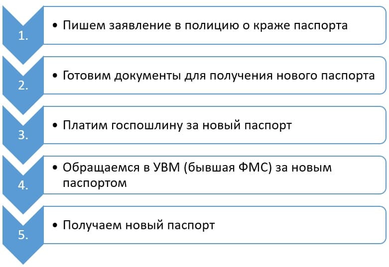 Сколько фотографий нужно для восстановления паспорта