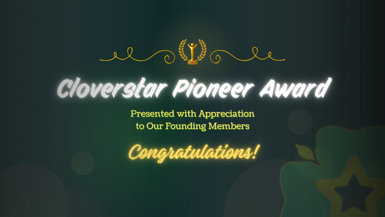 🍀🌟 Honoring GLHF's Founding Members: Meet the Cloverstar Pioneers 🎉