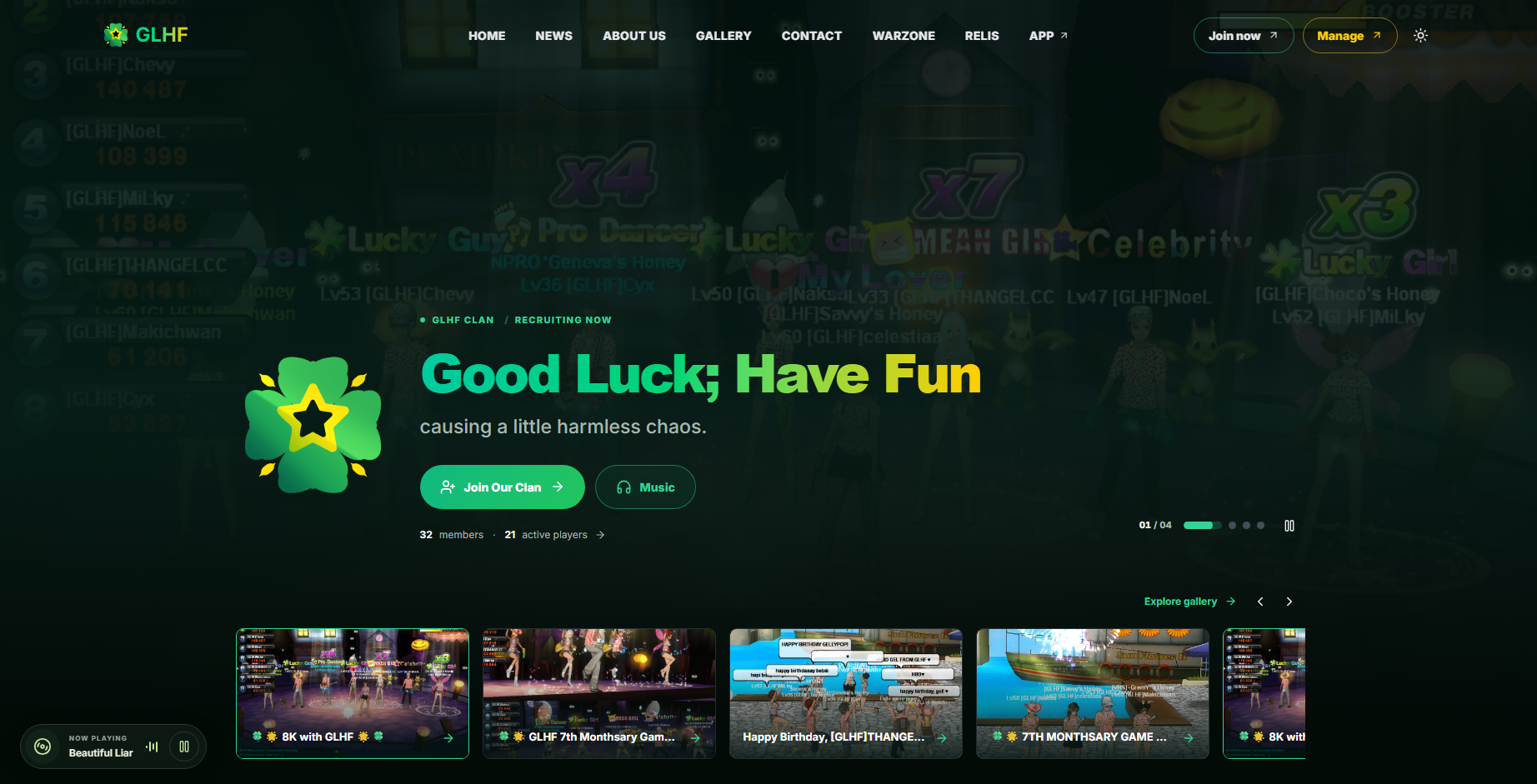 🍀🌟 GLHF WEBSITE REVAMP — The new era is here!