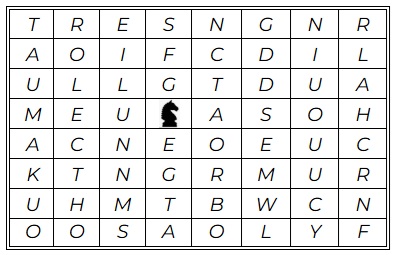 Salto do Cavalo: O Enigma das 12 Palavras