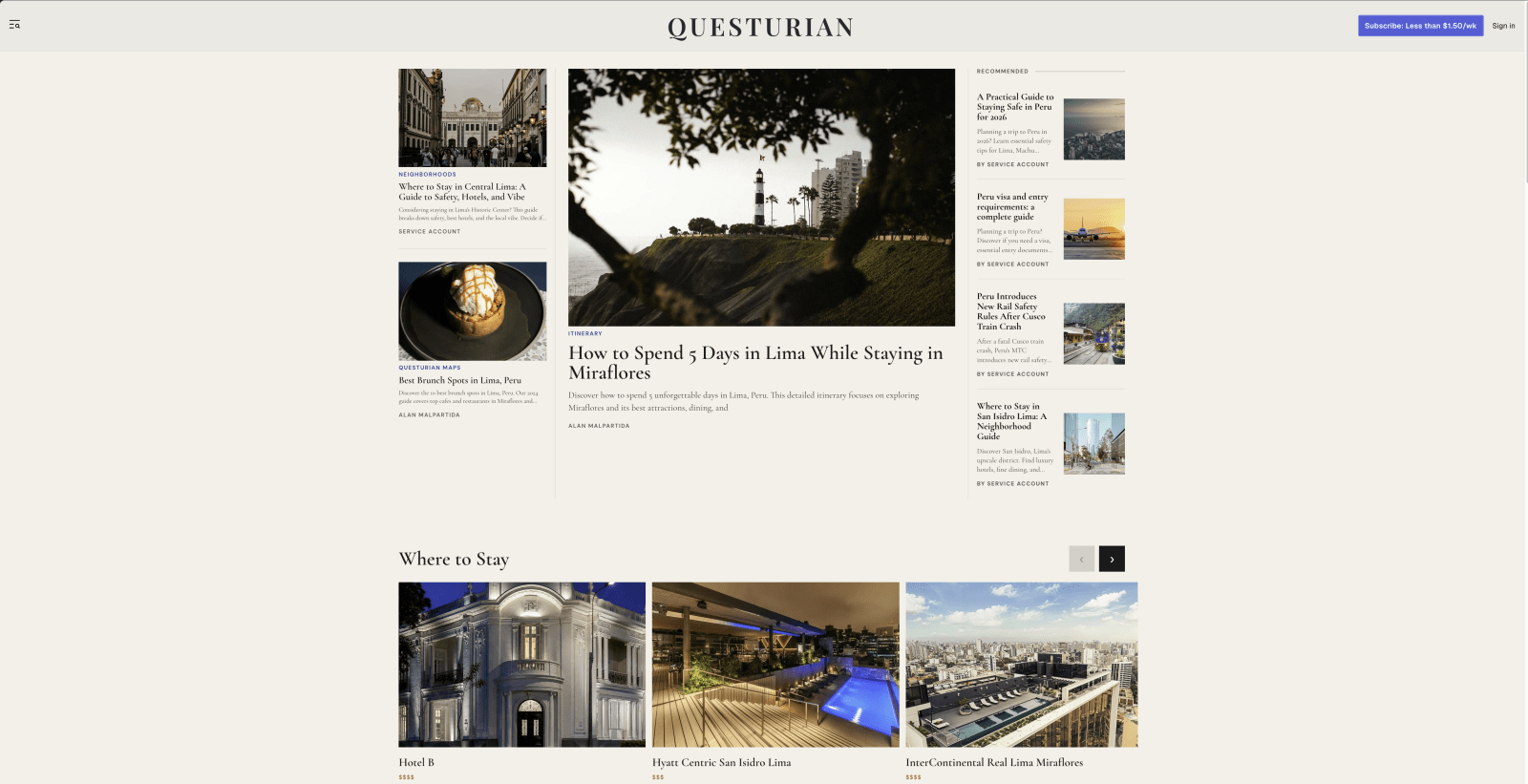 Questurian Frontend