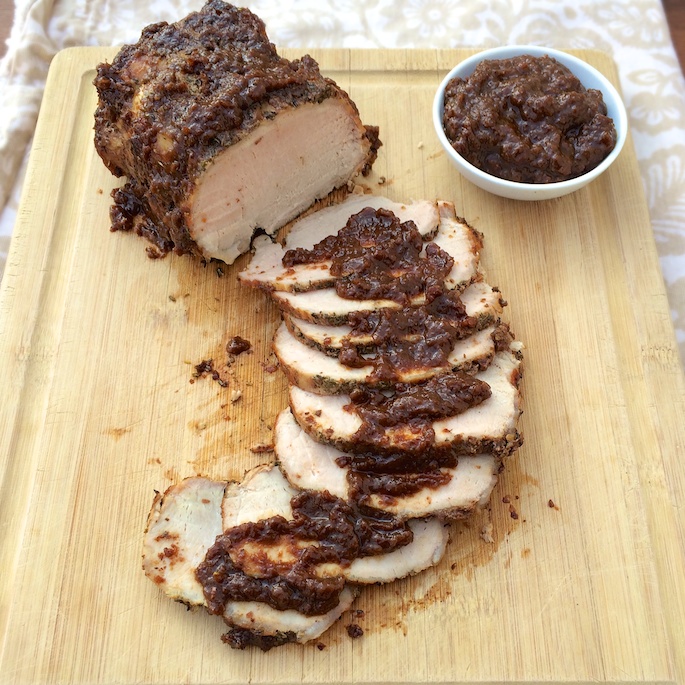 Roast Pork with Raisin Sauce