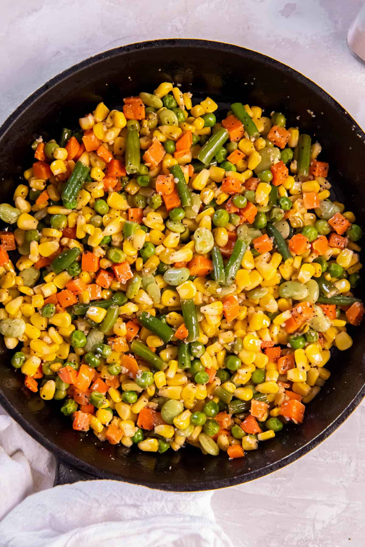 Buttered Mixed Vegetables