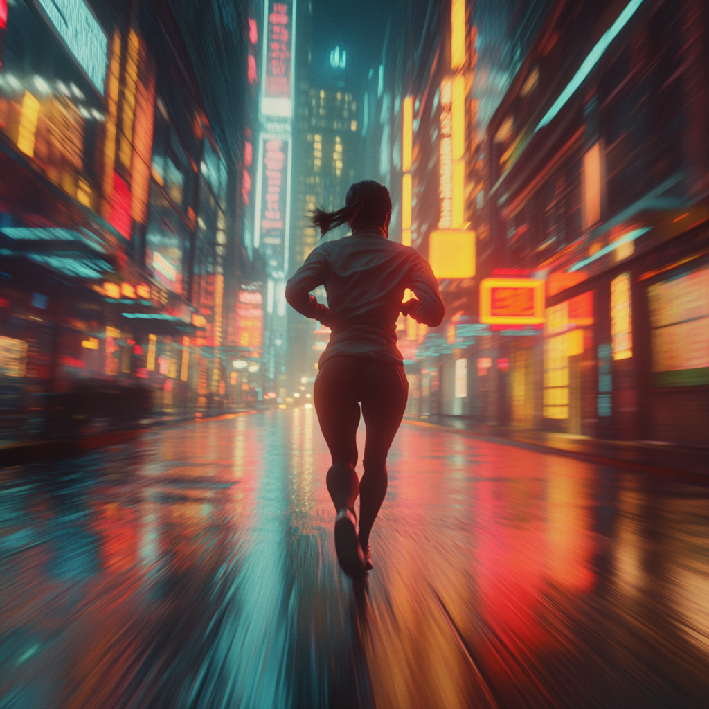 midjourney runner prompt