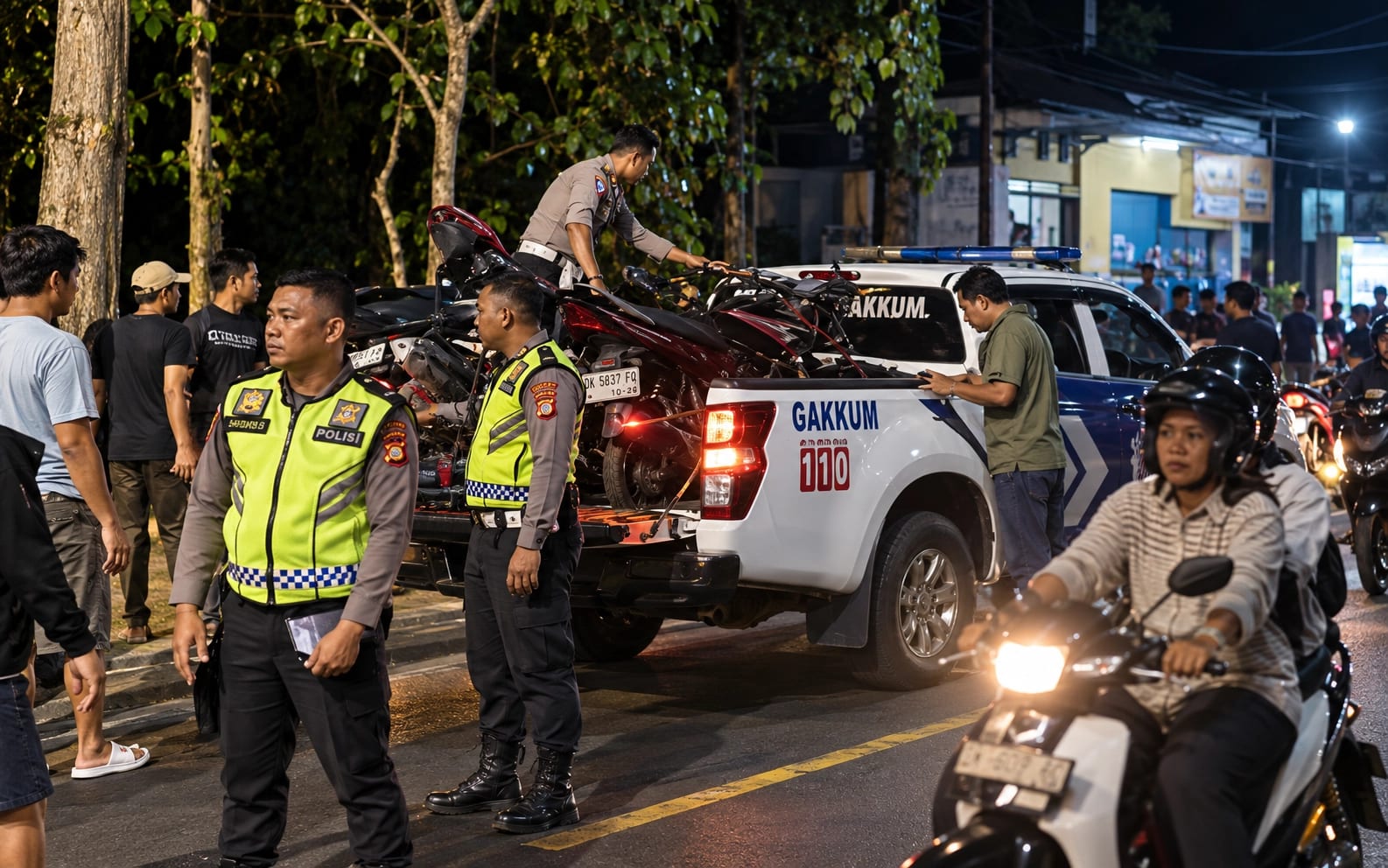 Yamaha Nmax dan Honda Mega Pro Bertabrakan di Wonosari, Dua Pengendara Tewas
