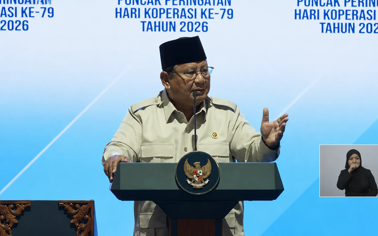 PRABOWO: YANG MERASA INDONESIA SURAM, SILAKAN CARI NEGARA LAIN