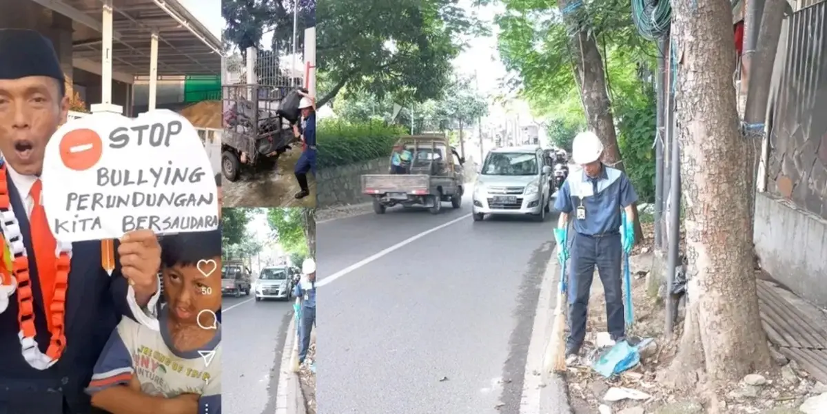 Kang Hertigol, Tukang Sapu yang Menginspirasi Anak-anak Melawan Bullying