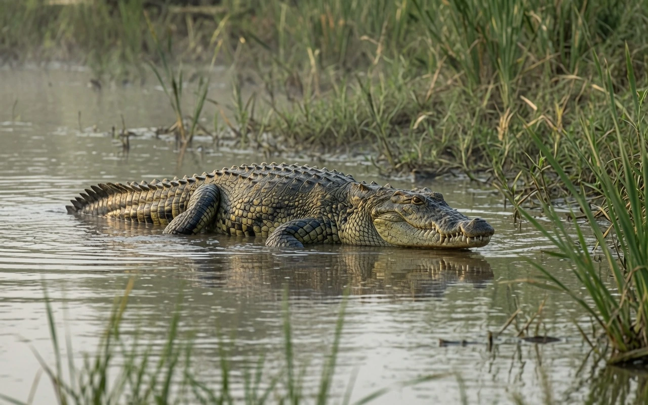 BOCAH 12 TAHUN TEWAS DISERANG BUAYA DI BAHRAICH, UTTAR PRADESH, INDIA