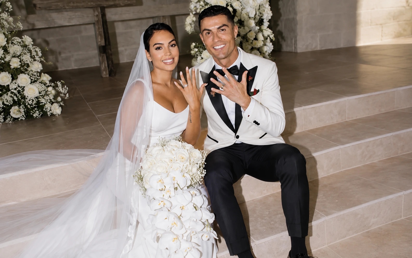 BREAKING! Cristiano Ronaldo dan Georgina Akhirnya Resmi Menikah Setelah Hampir Satu Dekade Bersama 