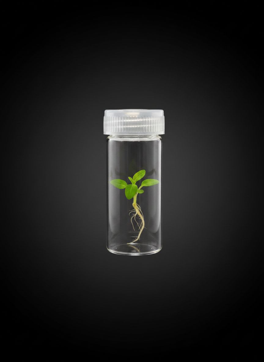 Frasco de vidrio 50ml — Jardín Roca Negra