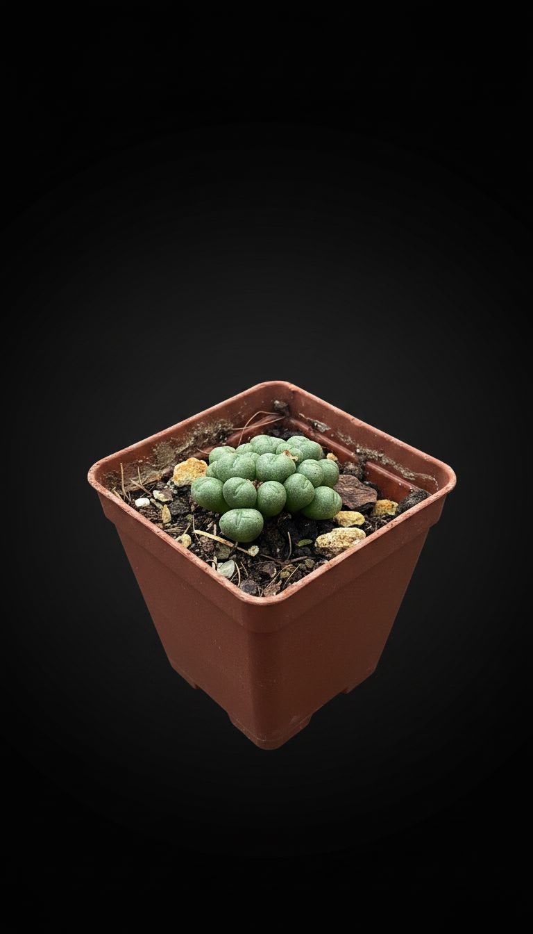 Conophytum minutum — Jardín Roca Negra