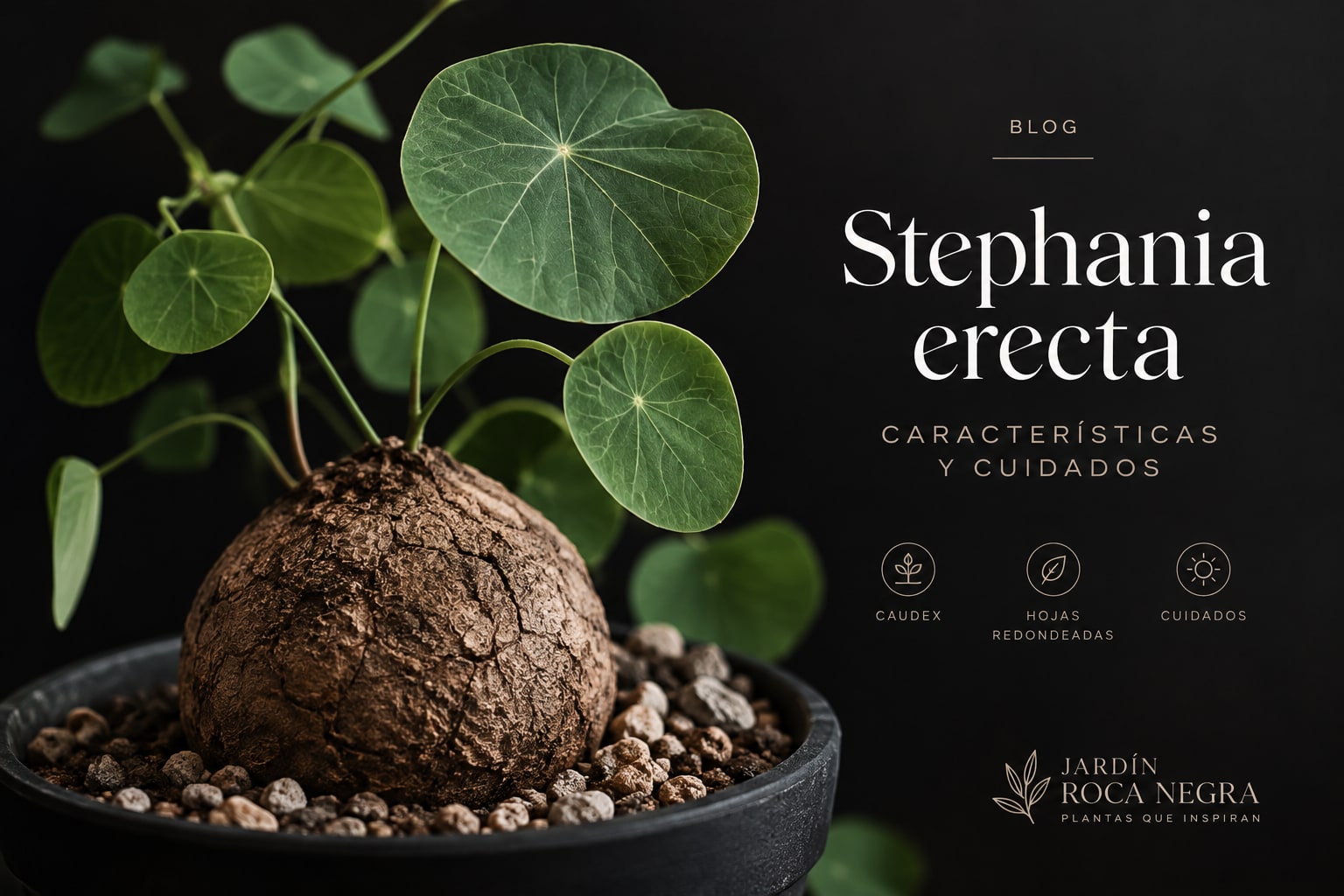 🌱 Stephania erecta: características y cuidados