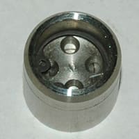 Ejectorjet Vacuum Break/Air Ejector, 3/4" Diameter and Length, .3116" Orifice.