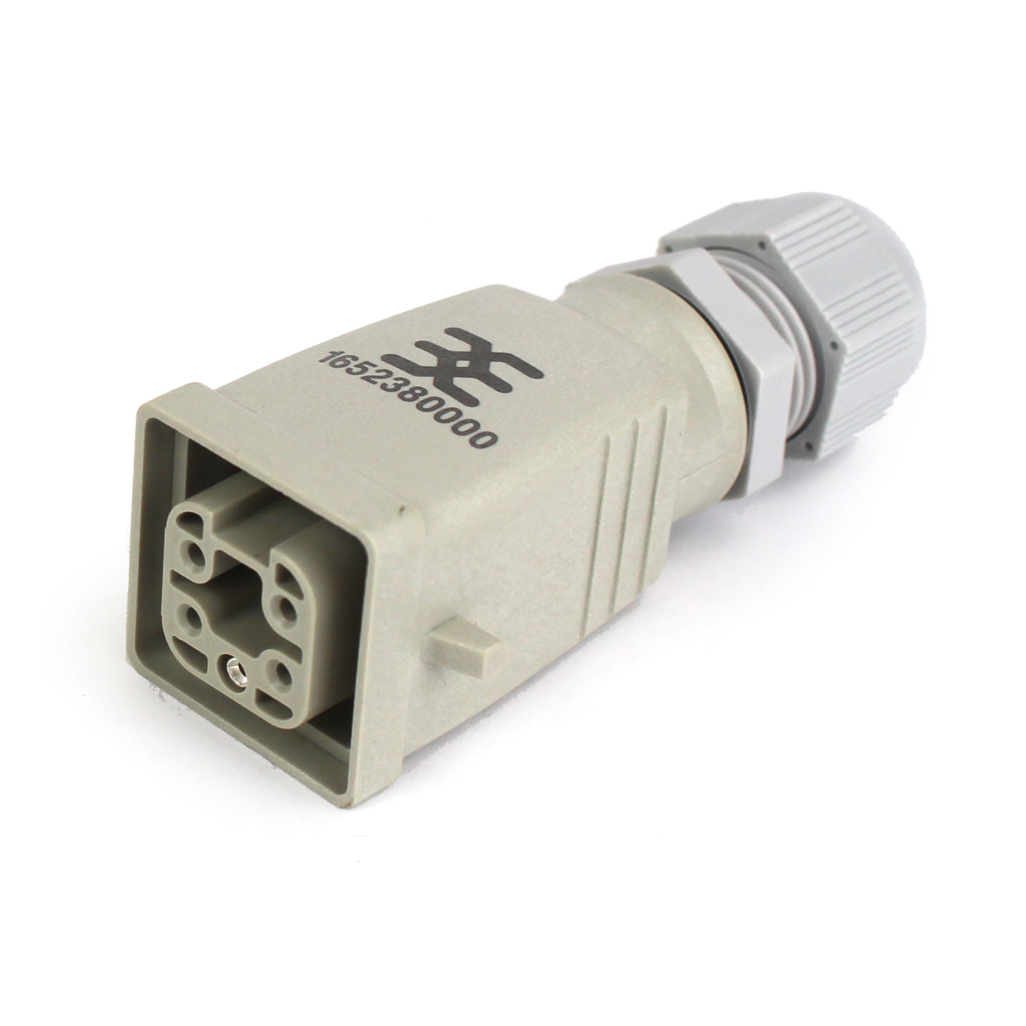 Female Cable to Mold Connector, 1 & 2 Zone