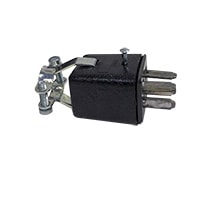 Connector, Jones Plug with Cable Clamp Top,