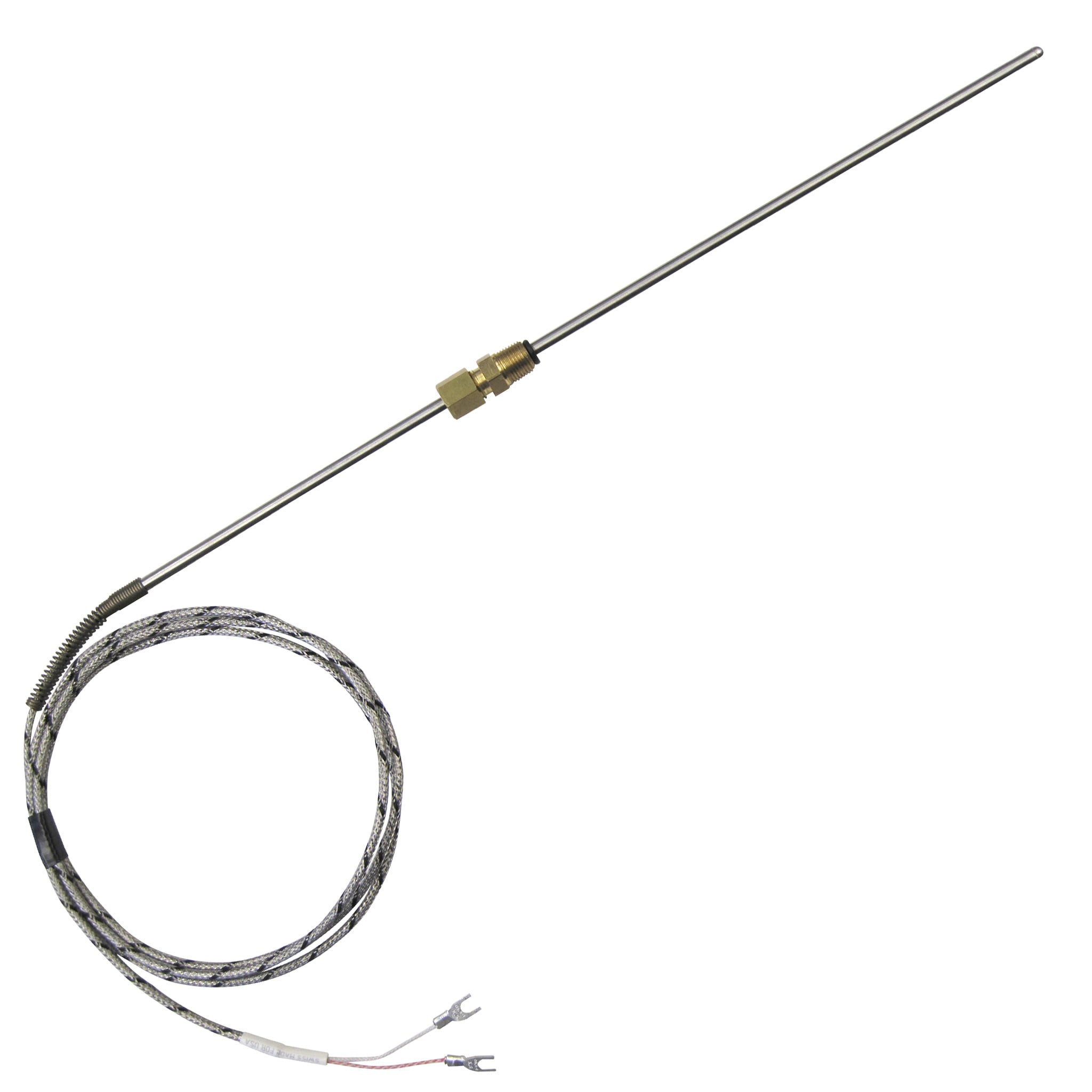 Thermocouple, Grounded, 3/16" Dia Tip,