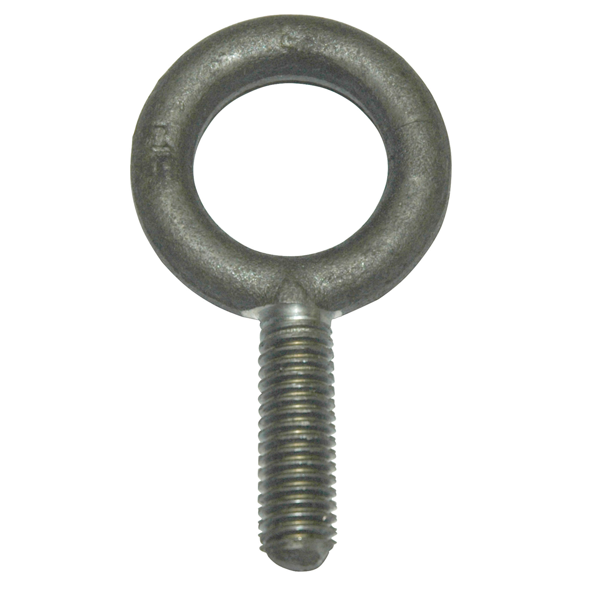 Eyebolt, 1,800 lb. Capacity, Standard, Non-Shouldered, Forged Steel, 7/16"-14 Thread Size