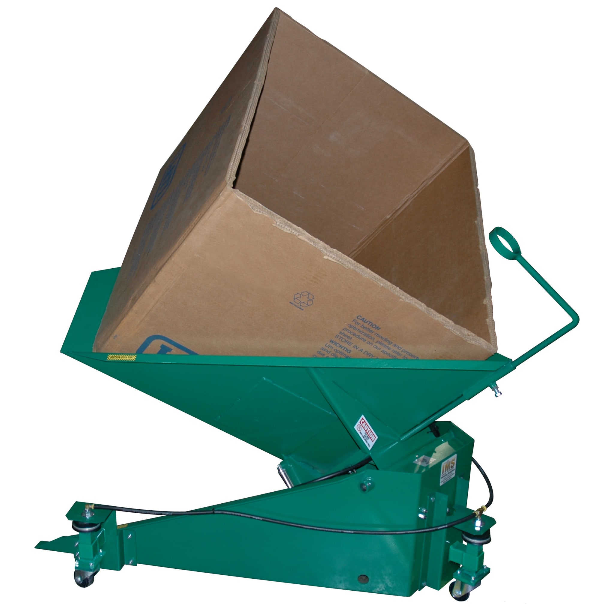 Automatic Floor-Level Gaylord Tilter.