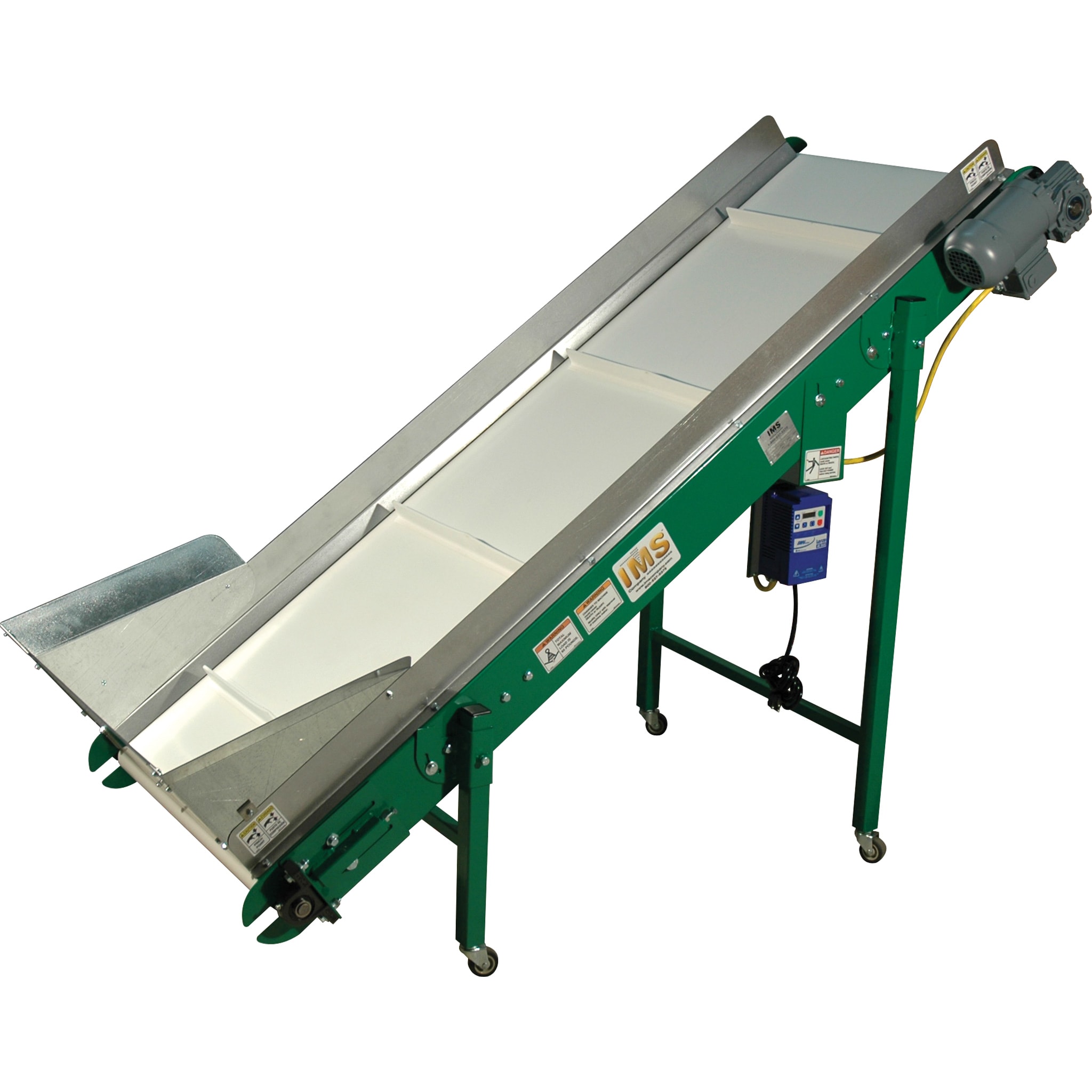Conveyor, Incline, IMS Select Line Model SLI-1208, 12" Wide x 8' Long