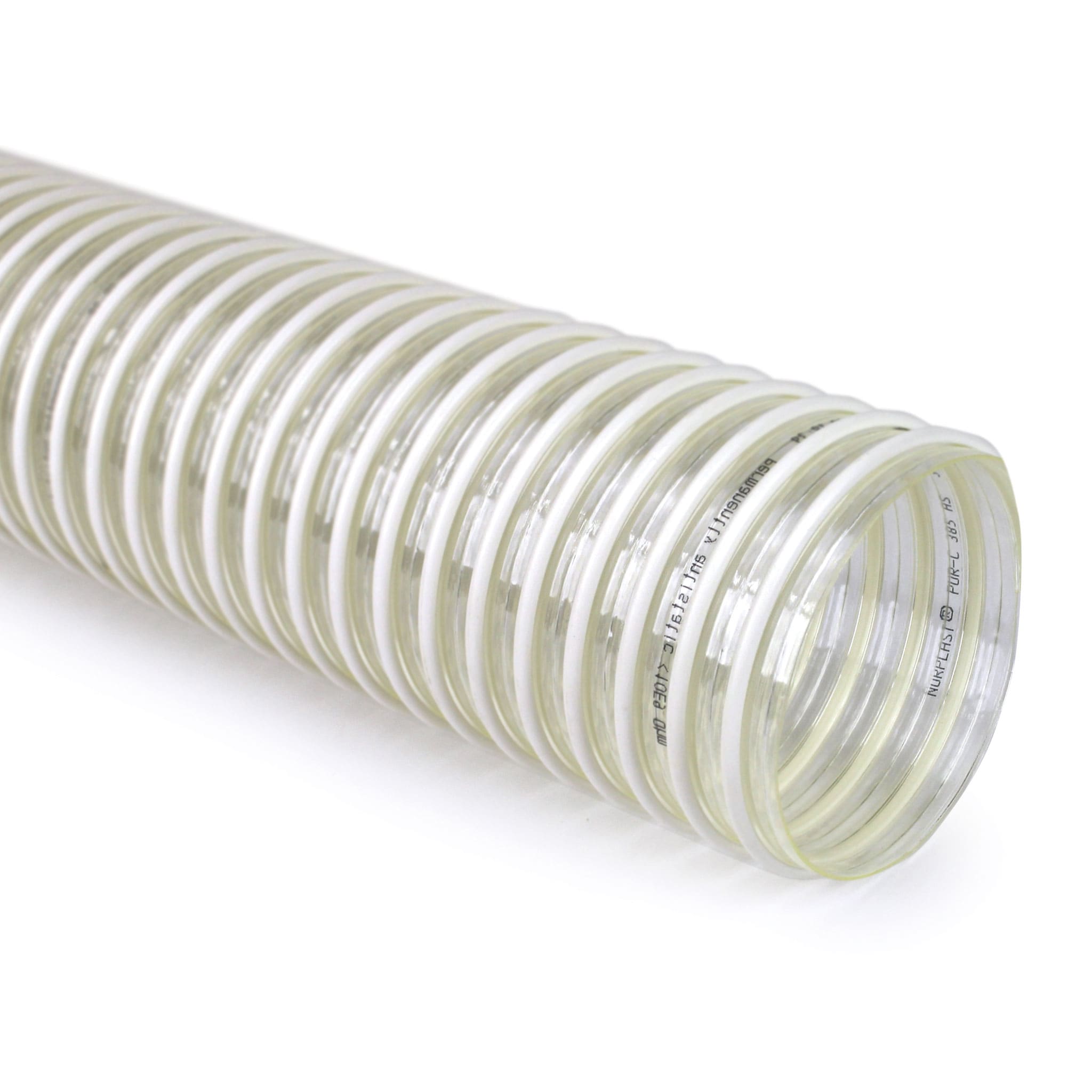 Loader Hose, 1-1/2" Light Wt PVC, Food Grade