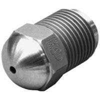 Nozzle Tip, FT, 1-1/2" OAL, 7/8"-14, 1/2" RO, 10mm Radius, 2.0mm Orifice