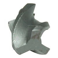 Helix, One Side Flat Faced & Other Has Post, for Either End of Helix Set with Instructions