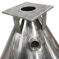 Conical Hopper, 24" Dia Stainless Steel - Image 3