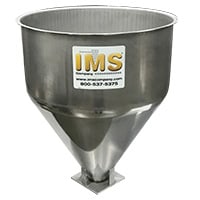 Conical Hopper, 24" Dia Stainless Steel - Image 2