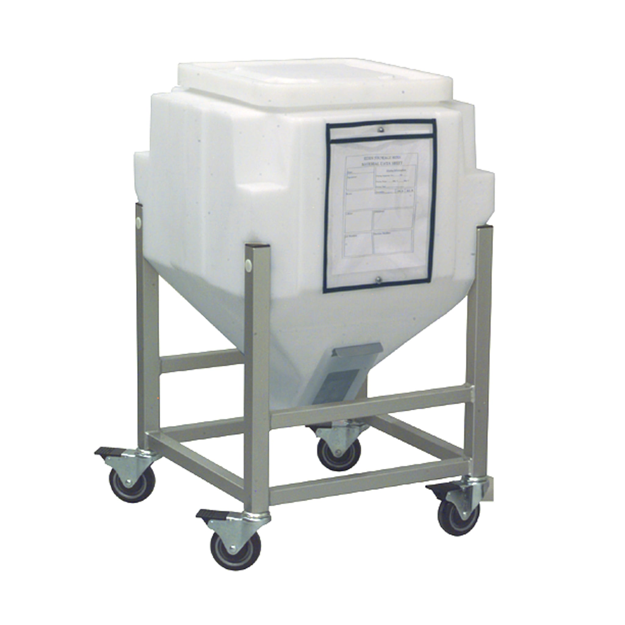 Portable Resin Bin, 158 lb Capacity