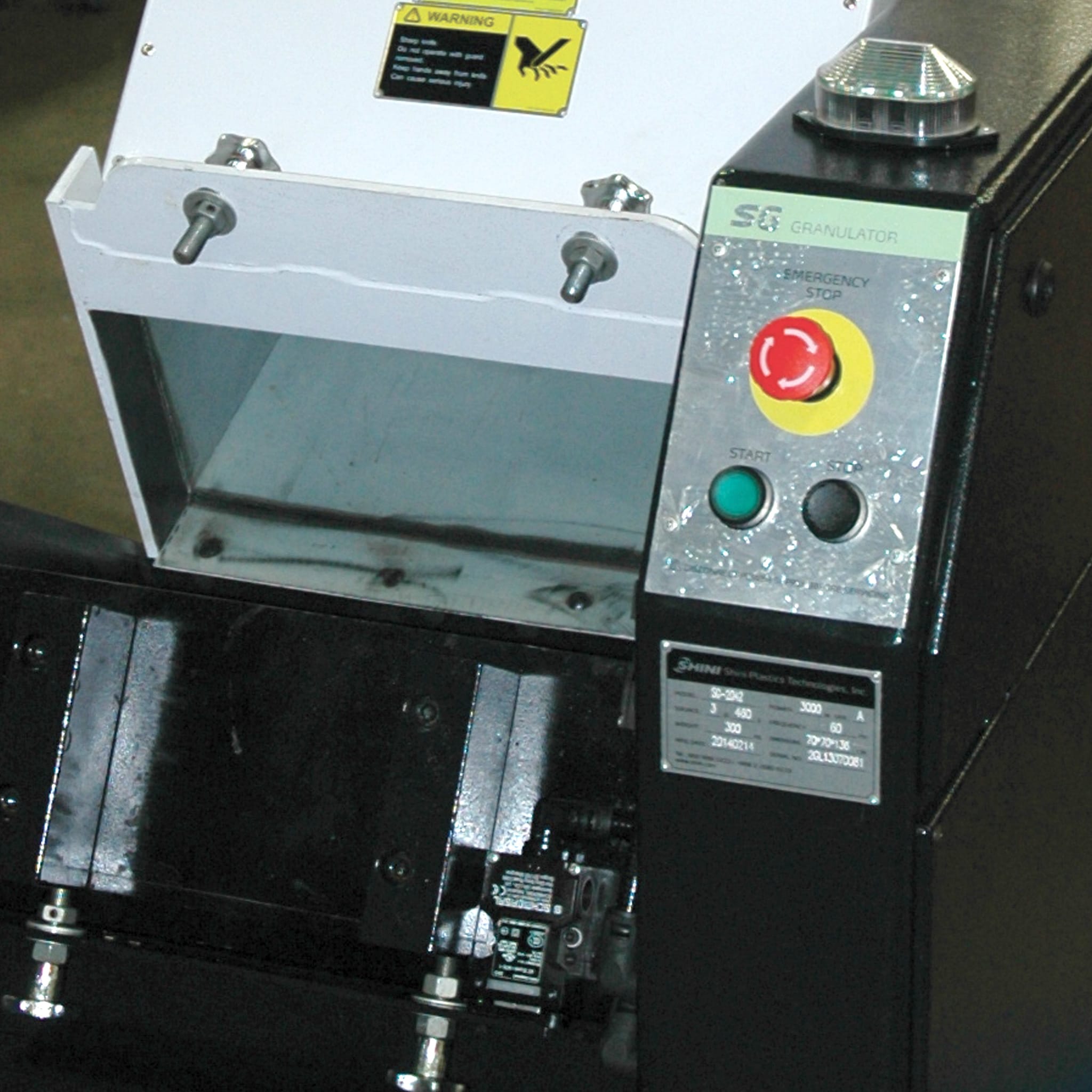 Granulator, Shini Model SG-2042NH-C, 230V - Image 2