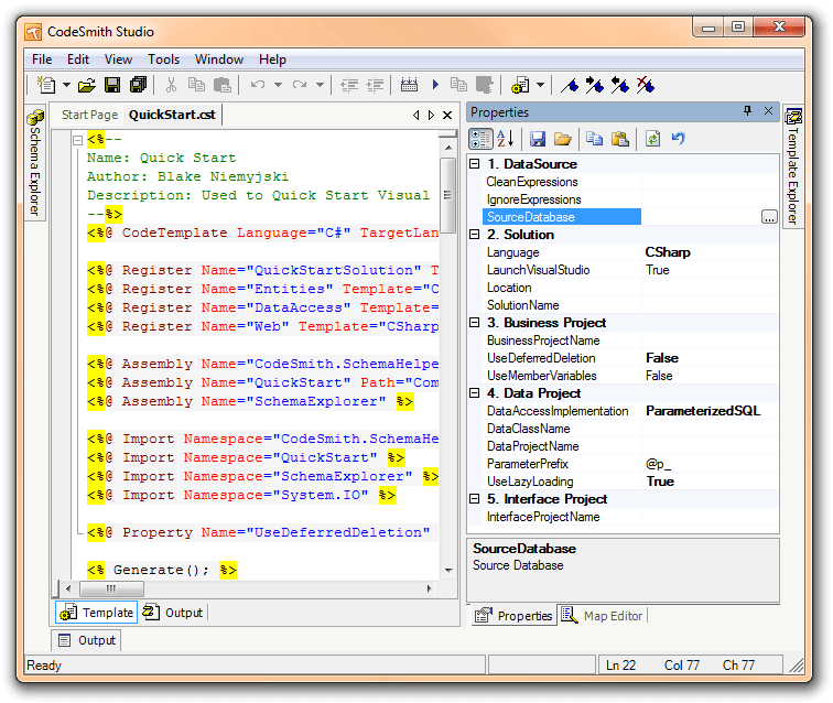 CSLA QuickStart Template