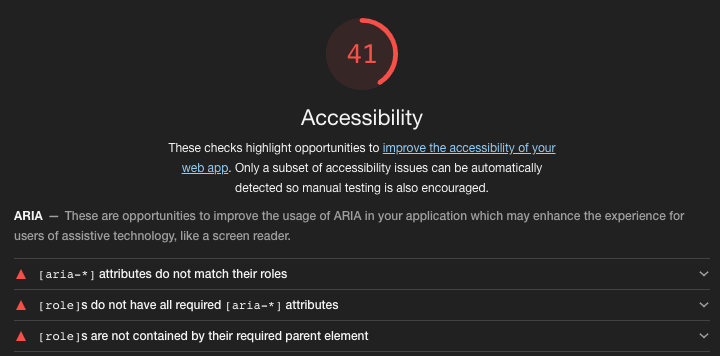 Home Assistant Accessibility