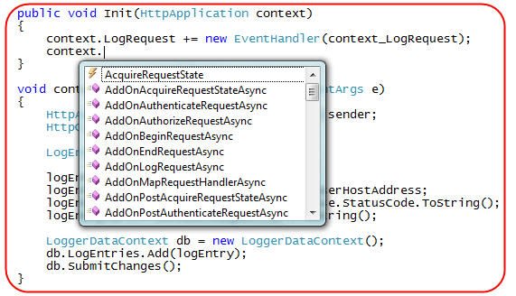 Intellisense Prompt