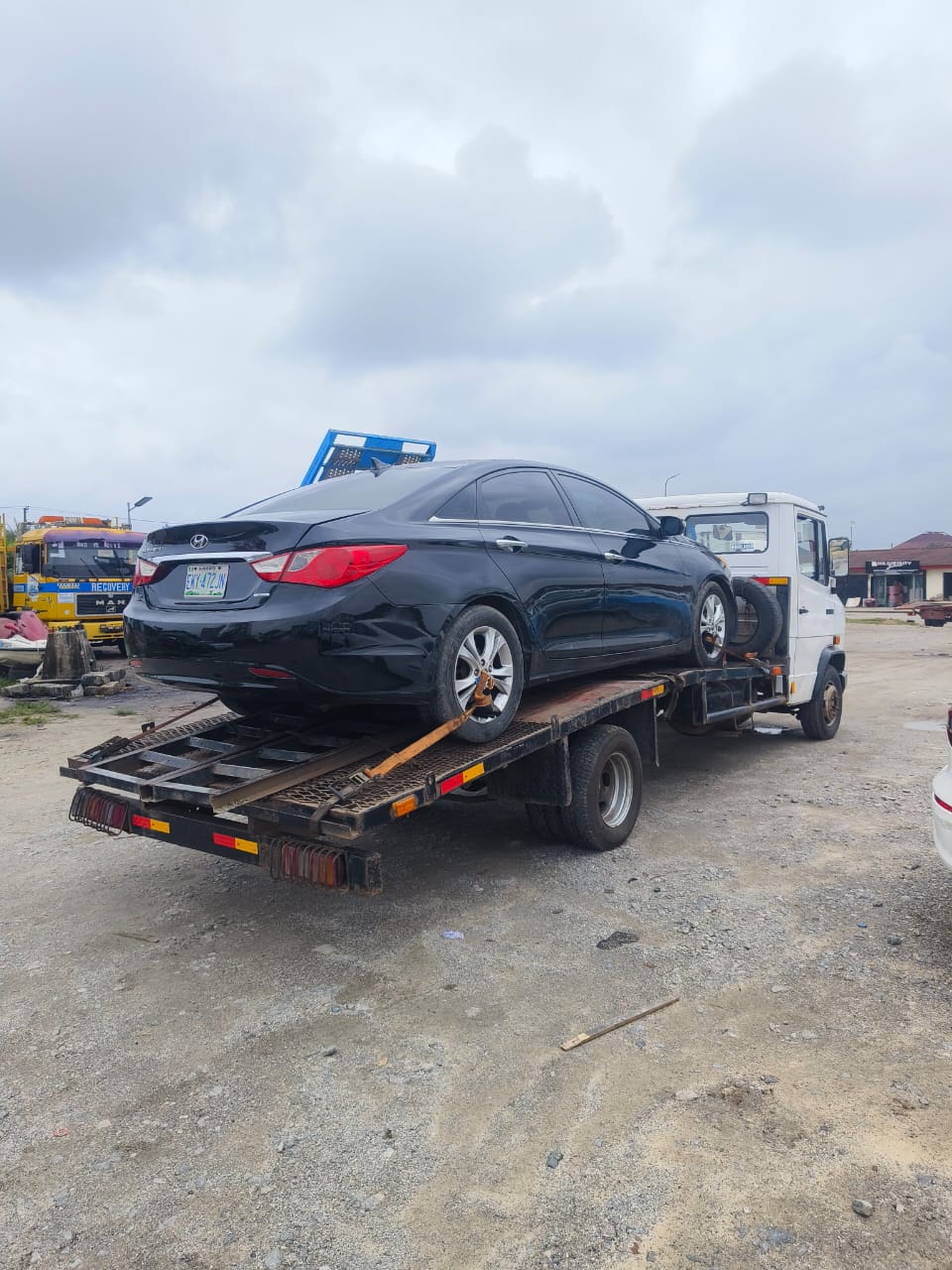 Car already set for delivery