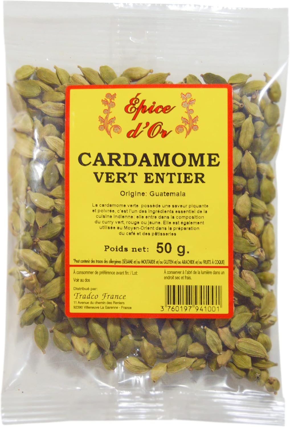 Cardamome Verte Entier
