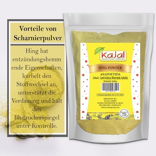 Vue 3 de Poudre Dasafoetida Kajal Hing