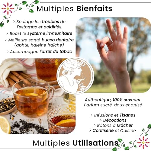 Vue 3 de Ascenbio Batons De Reglisse