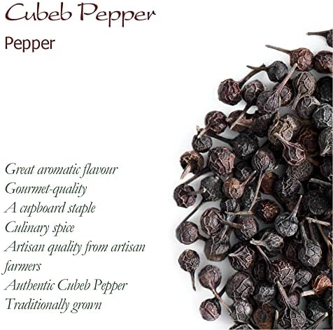 Vue 5 de Poivre Cubebe Epice Entiere