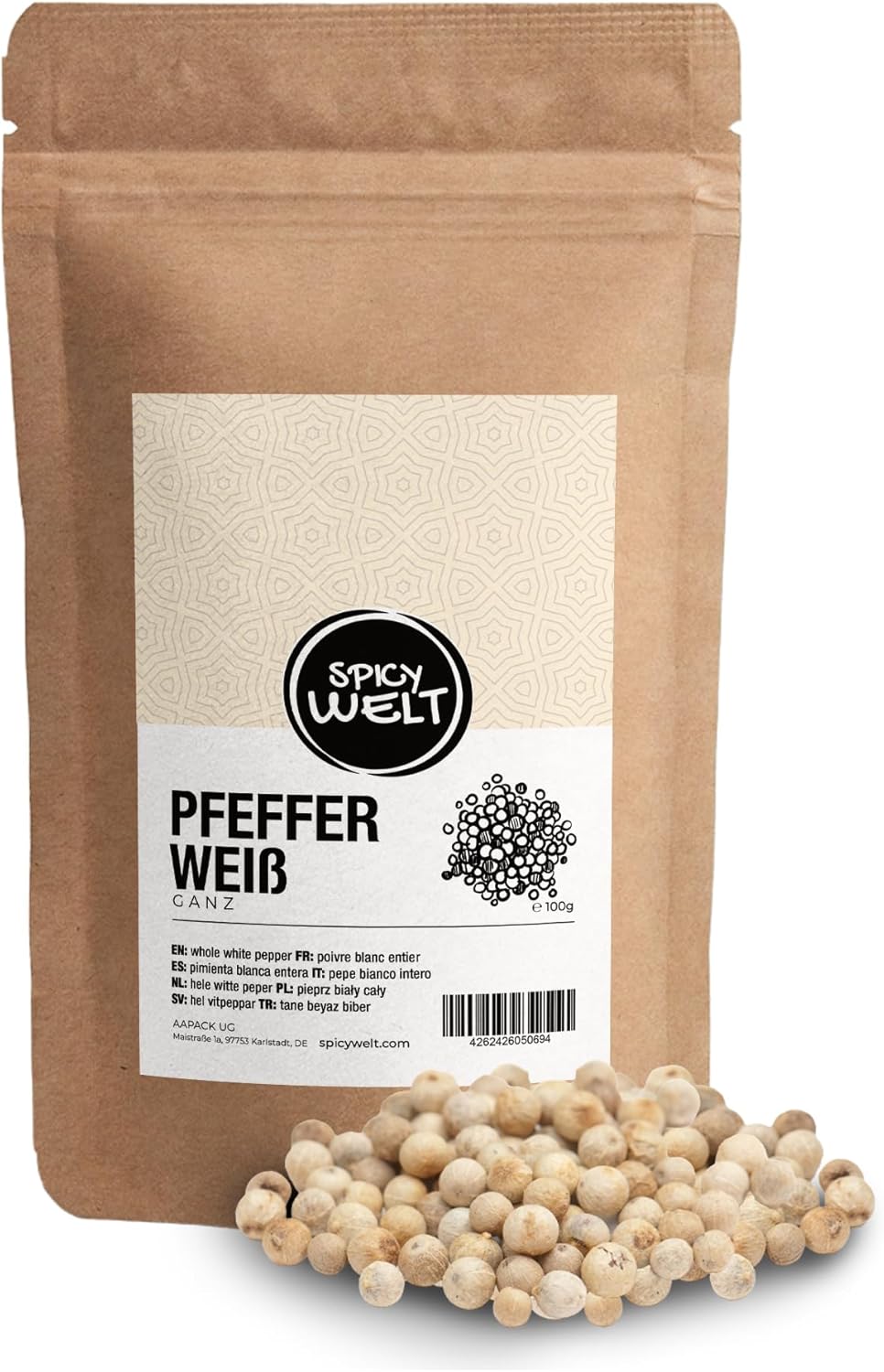 Spicy Welt Poivre Blanc